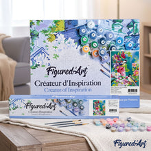 Cargar imagen en el visor de la galería, Pintar por números | Pájaros bonitos en primavera | Novedades Animales Pájaros Flores Intermedio | FiguredArt