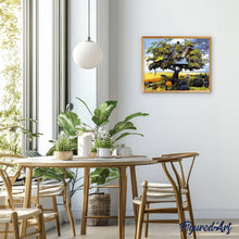 Cargar imagen en el visor de la galería, Pintar Por Números - Casa Del Árbol Fantasía - Figuredart - Paisajes Árboles