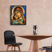 Cargar imagen en el visor de la galería, Pintar por números | La virgen con el niño | Novedades Religión Retrato Avanzado | FiguredArt
