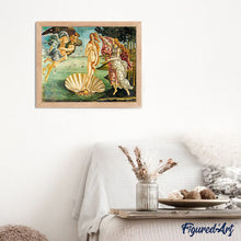 Cargar imagen en el visor de la galería, Pintar por números | Botticelli - El nacimiento de Venus | Novedades Religión Avanzado | FiguredArt