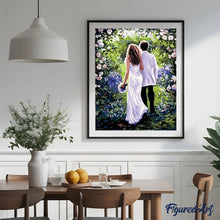 Cargar imagen en el visor de la galería, Pintar Por Números - Matrimonio - Figuredart - Romanticismo