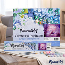 Cargar imagen en el visor de la galería, Pintar por números | Piano mágico | Novedades Paisajes Música Fácil | FiguredArt