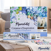 Cargar imagen en el visor de la galería, Pintar Por Números - Gato En Un Tejado - Figuredart - Animales Gatos