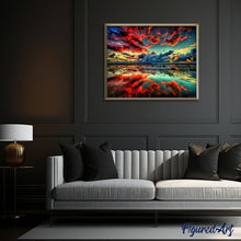 Cargar imagen en el visor de la galería, Pintar por números | Nubes mágicas | Novedades Paisajes Avanzado | FiguredArt