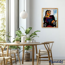Cargar imagen en el visor de la galería, Pintar por números | Picasso - Retrato de Dora | Novedades Reproducción de obras de arte Retrato pintura abstracta Fácil | FiguredArt