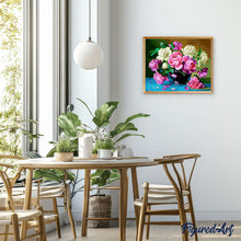 Cargar imagen en el visor de la galería, Pintar por números | Peonias floreciendo | Novedades Flores Fácil | FiguredArt
