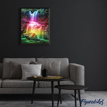 Cargar imagen en el visor de la galería, Pintar por números | Cascada mágica | Novedades Paisajes Intermedio | FiguredArt