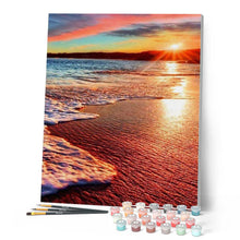 Cargar imagen en el visor de la galería, Pintar por números | Espuma del mar | Novedades Paisajes Avanzado | FiguredArt