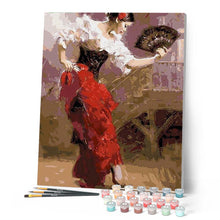 Cargar imagen en el visor de la galería, Pintar por números | La hermosa española | Novedades Baile Fácil | FiguredArt