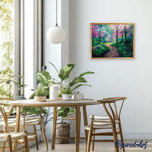 Cargar imagen en el visor de la galería, Pintar por números | Camino en primavera | Novedades Paisajes Avanzado | FiguredArt