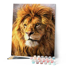 Cargar imagen en el visor de la galería, Pintar por números | El león | Novedades Animales Leones Avanzado | FiguredArt