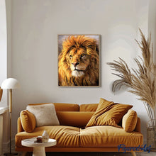 Cargar imagen en el visor de la galería, Pintar por números | El león | Novedades Animales Leones Avanzado | FiguredArt