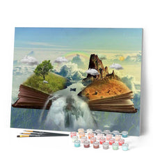 Cargar imagen en el visor de la galería, Pintar por números | Libro de paisaje | Novedades pintura abstracta Paisajes Fácil | FiguredArt