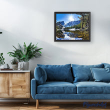 Cargar imagen en el visor de la galería, Pintar por números | Montaña y río | Novedades Paisajes Montañas Avanzado | FiguredArt