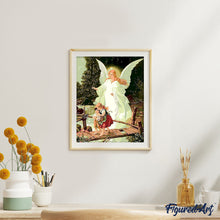 Cargar imagen en el visor de la galería, Pintar por números | Ángel y niños | Novedades Religión Avanzado | FiguredArt