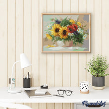 Cargar imagen en el visor de la galería, Pintar Por Números - Crisantemo Amarillo - Figuredart - Flores