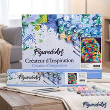 Cargar imagen en el visor de la galería, Pintar Por Números - León Pintado - Figuredart - Animales Leones