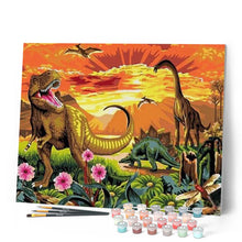 Cargar imagen en el visor de la galería, Pintar Por Números - Dinosaurios De Jurassic Park - Figuredart - Animales