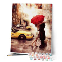 Cargar imagen en el visor de la galería, Pintar Por Números - Calle Del Beso - Figuredart - Ciudades Romanticismo