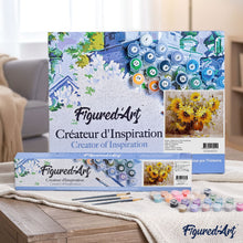 Cargar imagen en el visor de la galería, Pintar Por Números - Girasoles - Figuredart - Flores