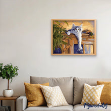 Cargar imagen en el visor de la galería, Pintar Por Números - Gatos Y Patos - Figuredart - Animales Gatos