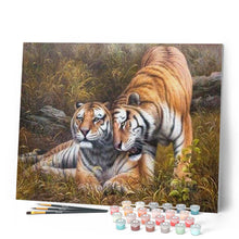 Cargar imagen en el visor de la galería, Pintar Por Números - Después De Tiger Wang Hu - Figuredart - Animales