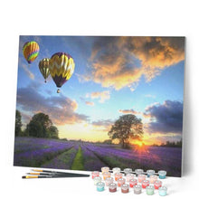 Cargar imagen en el visor de la galería, Pintar Por Números - Globo Dirección Transversal - Figuredart - Paisajes