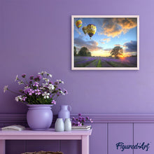 Cargar imagen en el visor de la galería, Pintar Por Números - Globo Dirección Transversal - Figuredart - Paisajes