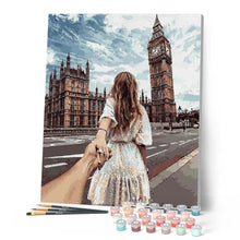 Cargar imagen en el visor de la galería, Pintar Por Números - Anhelo Por Las Calles - Figuredart - Ciudades