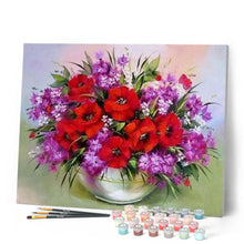 Cargar imagen en el visor de la galería, Pintar Por Números - Florero - Figuredart - Flores