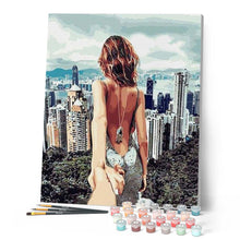 Cargar imagen en el visor de la galería, Pintar Por Números - Sin Parte Trasera - Figuredart - Ciudades Romanticismo