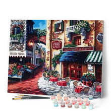 Cargar imagen en el visor de la galería, Pintar Por Números - La Ciudad Temprano En La Mañana - Figuredart - Ciudades