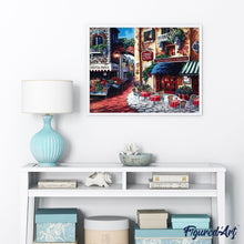 Cargar imagen en el visor de la galería, Pintar Por Números - La Ciudad Temprano En La Mañana - Figuredart - Ciudades