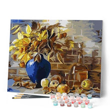 Cargar imagen en el visor de la galería, Pintar Por Números - Flores De Color Amarillo Abstracto - Figuredart - Flores