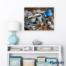 Cargar imagen en el visor de la galería, Pintar Por Números - Té Y Café - Figuredart - Cocina