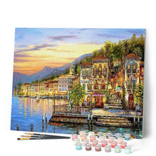 Cargar imagen en el visor de la galería, Pintar Por Números - Paisaje Dorado - Figuredart - Paisajes