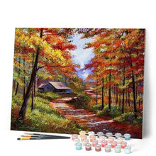 Cargar imagen en el visor de la galería, Pintar Por Números - Salvaje Otoño - Figuredart - Paisajes