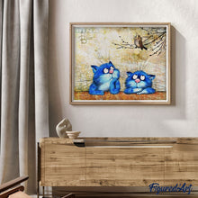 Cargar imagen en el visor de la galería, Pequeños gatos azules