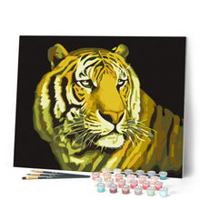 Cargar imagen en el visor de la galería, Pintar Por Números - Leopardo Amarillo - Figuredart - Animales