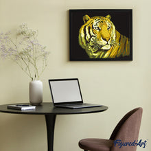 Cargar imagen en el visor de la galería, Pintar Por Números - Leopardo Amarillo - Figuredart - Animales