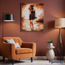 Cargar imagen en el visor de la galería, Pintar Por Números - La Chica Alegre - Figuredart - Romanticismo