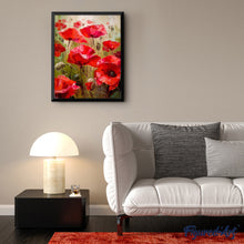 Cargar imagen en el visor de la galería, Pintar Por Números - Nueva Flor Roja - Figuredart - Flores