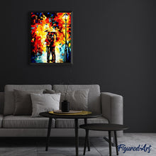 Cargar imagen en el visor de la galería, Pintar Por Números - Amantes Con Paraguas Abstracto - Figuredart - Romanticismo