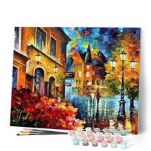 Cargar imagen en el visor de la galería, Pintar Por Números - Paseando Por La Calle - Figuredart - Ciudades