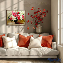 Cargar imagen en el visor de la galería, Pintar Por Números - Lirio Rosado - Figuredart - Flores