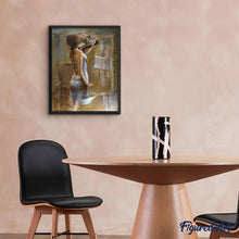 Cargar imagen en el visor de la galería, Pintar Por Números - Chica Con El Violín - Figuredart - Desnudos