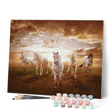 Cargar imagen en el visor de la galería, Pintar Por Números - Caballos A Galope - Figuredart - Animales Caballos