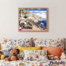 Cargar imagen en el visor de la galería, Pintar Por Números - Resort Costero En Venecia - Figuredart - Paisajes
