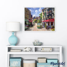 Cargar imagen en el visor de la galería, Pintar Por Números - Terraza Mediterránea - Figuredart - Ciudades