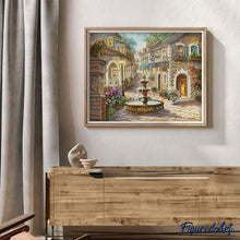Cargar imagen en el visor de la galería, Pintar Por Números - Fuente De La Ciudad - Figuredart - Ciudades